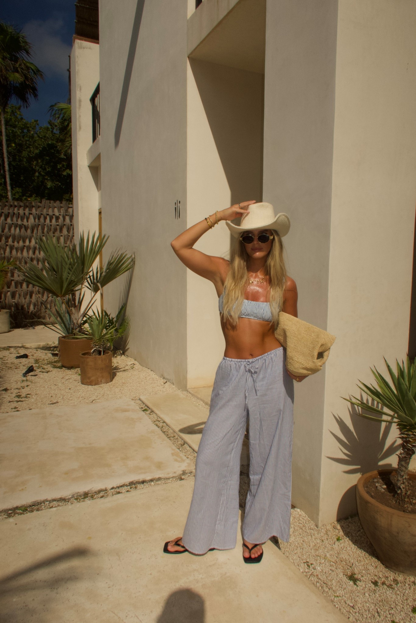 From breakfast to beach! 

#LTKSwim #LTKTravel #LTKootd