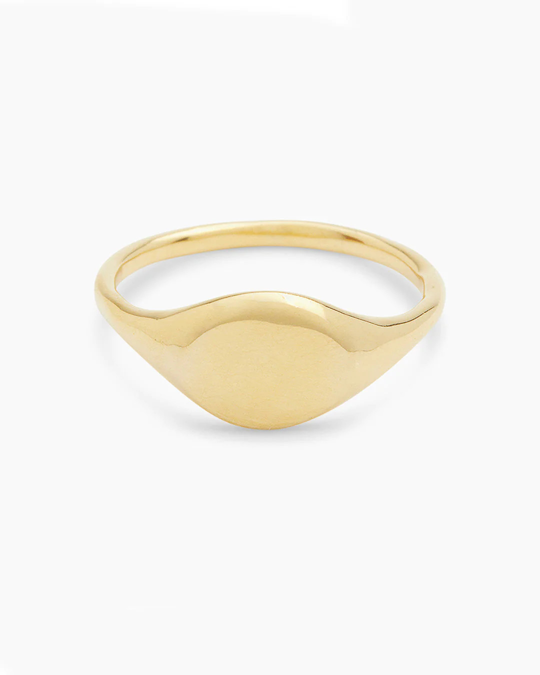 Bespoke Signet Ring (gold) (engravable) | Gorjana