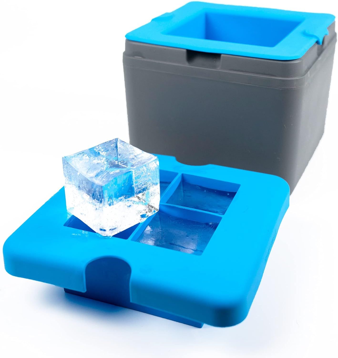 True Cubes Clear Ice Cube Tray: 4-cube tray | Amazon (US)