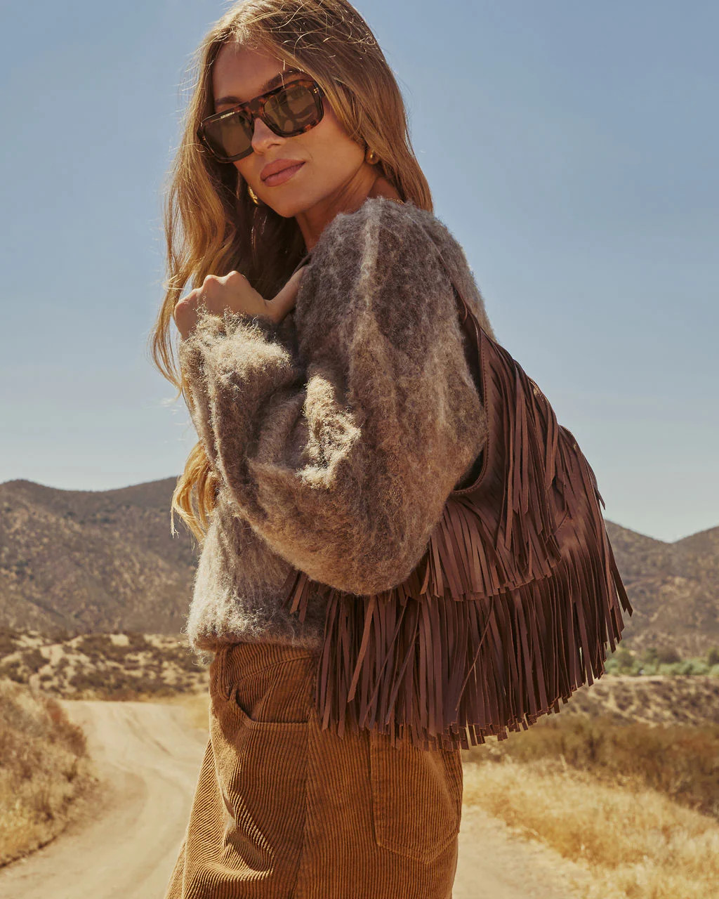 Amber Season Fringe Shoulder Bag | VICI