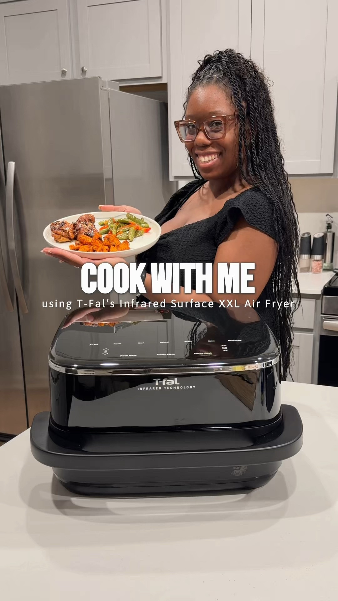 We were in desperate need of a new air fryer & T-fal was gracious enough to send this one over, the new Infrared Surface XXL Family Size Air Fryer & I’m in love! So perfect for meal prepping and it’s super quiet!! The perfect kitchen appliance! 🤩

If you’re interested in this air fryer, it’s available on T-fal’s website. I linked some smaller versions below. 

#camerarollroulette

#LTKfoodie #LTKHome #LTKdayinmylife