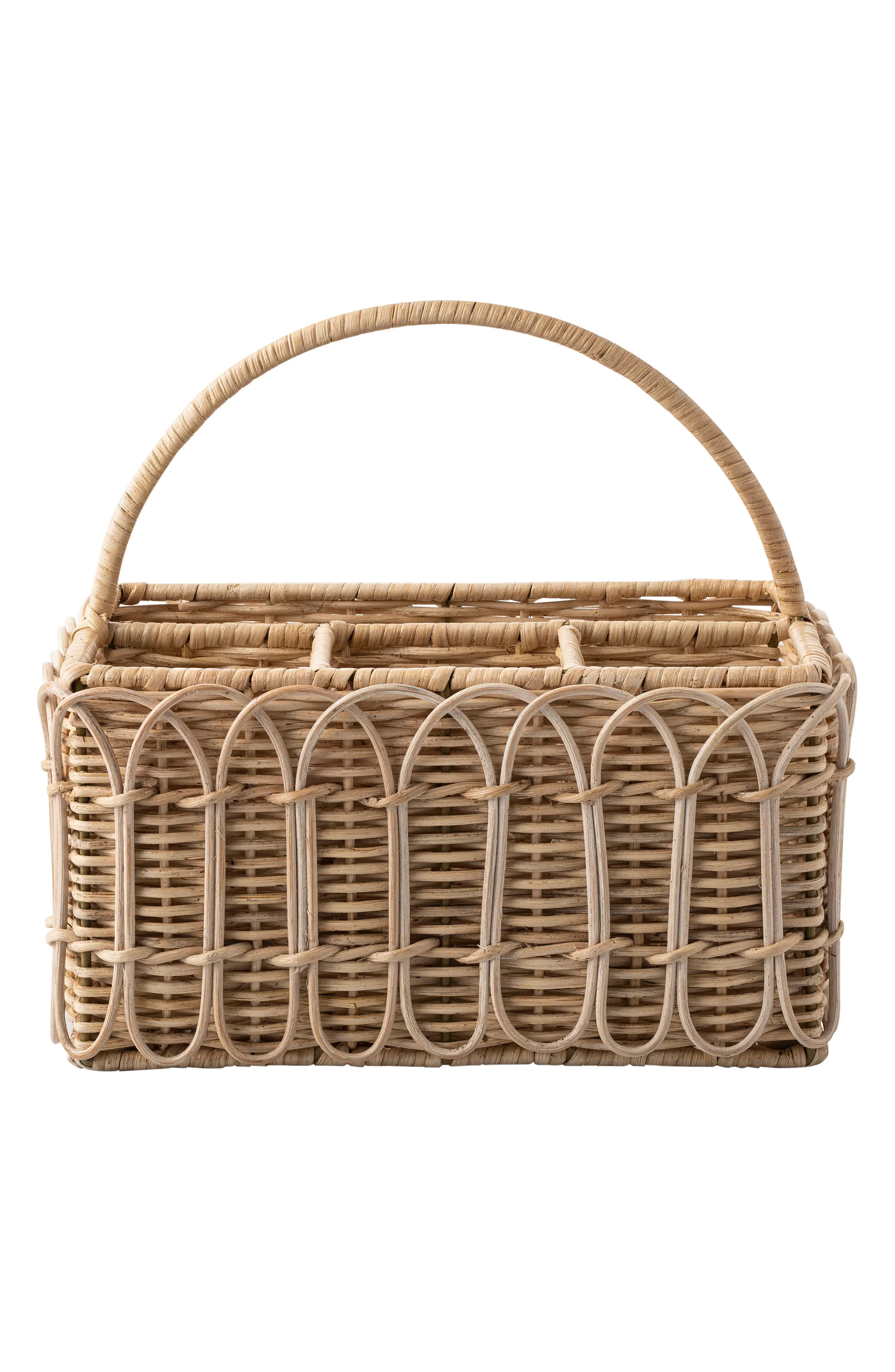 Juliska Provence Rattan Flatware Basket | Nordstrom | Nordstrom