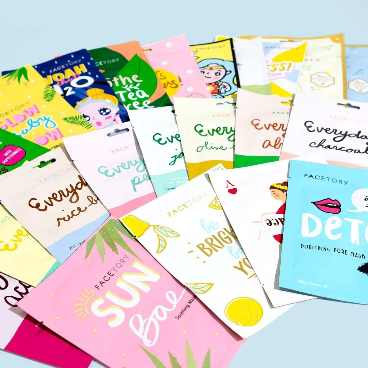 FaceTory Sheet Mask Collections (Value $50+) | FaceTory