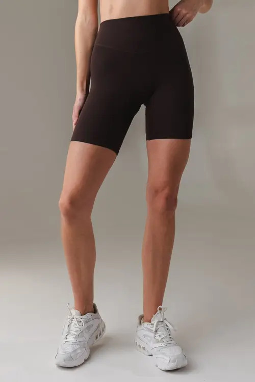 Vitality Cloud II Biker Short in Espresso at Nordstrom, Size Xx-Small | Nordstrom