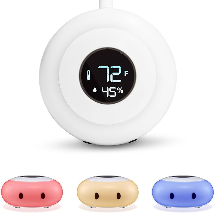 LittleHippo Kelvin Color Changing Night Light, Room Thermometer and Hygrometer (Humidity Monitor)... | Amazon (US)