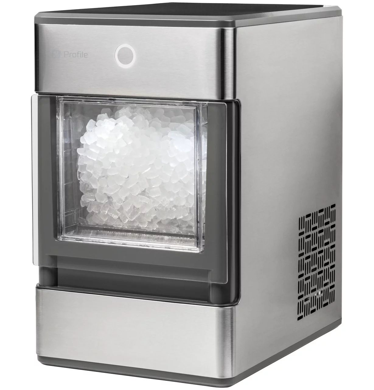 GENERAL ELECTRIC Up to 24 lbs Per Day Countertop Ice Maker, Stainless Steel - Walmart.com | Walmart (US)
