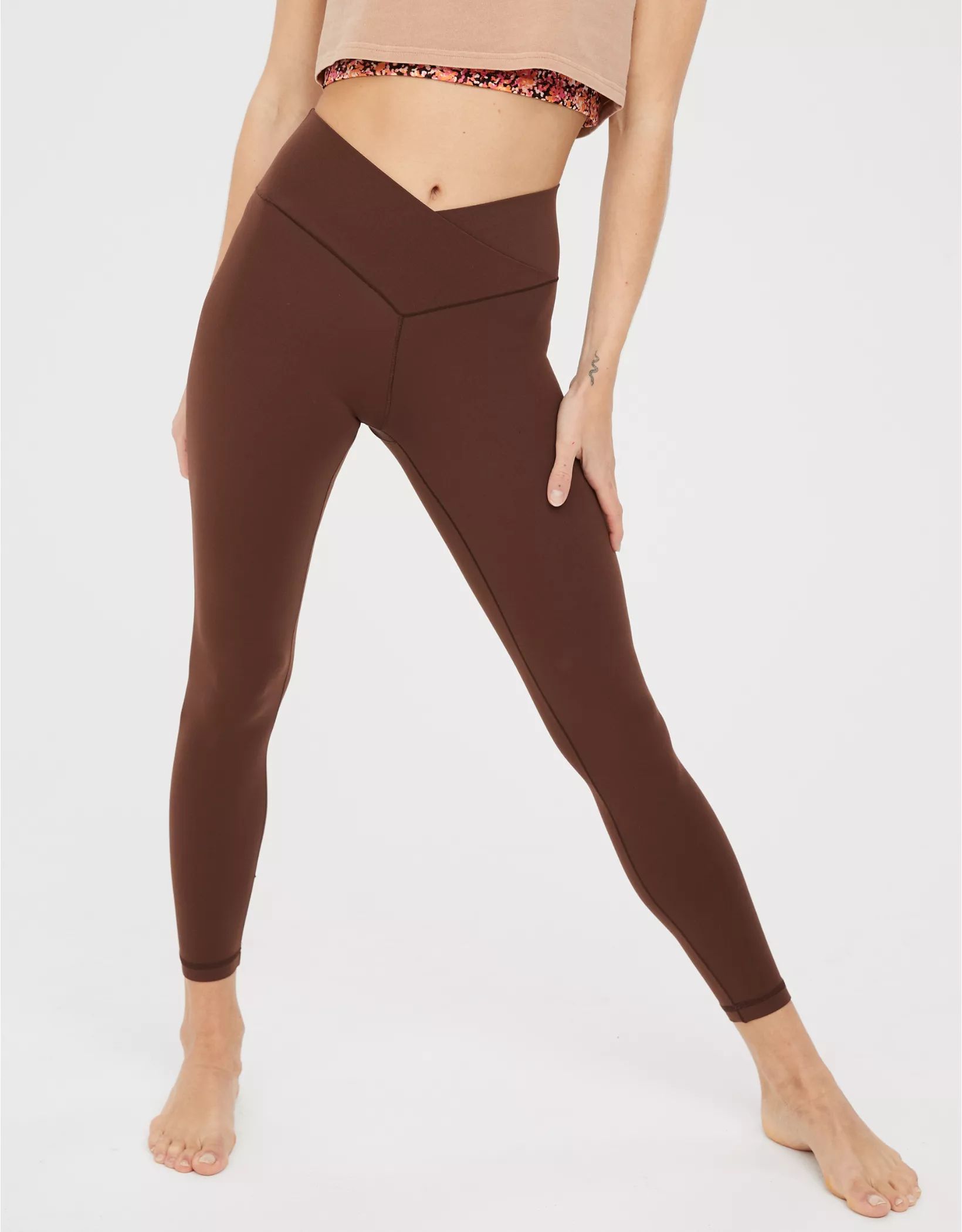 OFFLINE By Aerie Real Me High Waisted Crossover Legging | Aerie