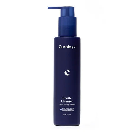 Curology Gentle Cleanser, Lightly Foaming Face Wash for All Skin Types, 5 fl. oz | Walmart (US)