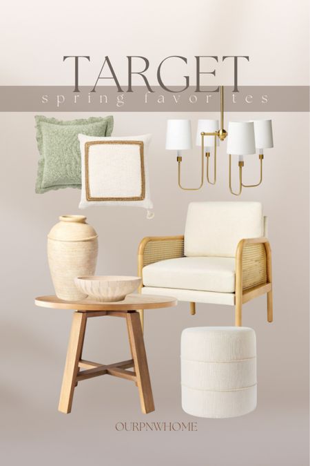 Target home finds for spring!

Modern chandelier, ivory ottoman, accent chair, spring home, green throw pillow, ruffled accent pillow, neutral throw pillow, round dining table, neutral vase, terracotta vase, fluted bowl, decorative bowl, centerpiece bowl, home accents, neutral home, neutral furniture, terracotta bowl

#LTKstyletip #LTKhome #LTKSeasonal
