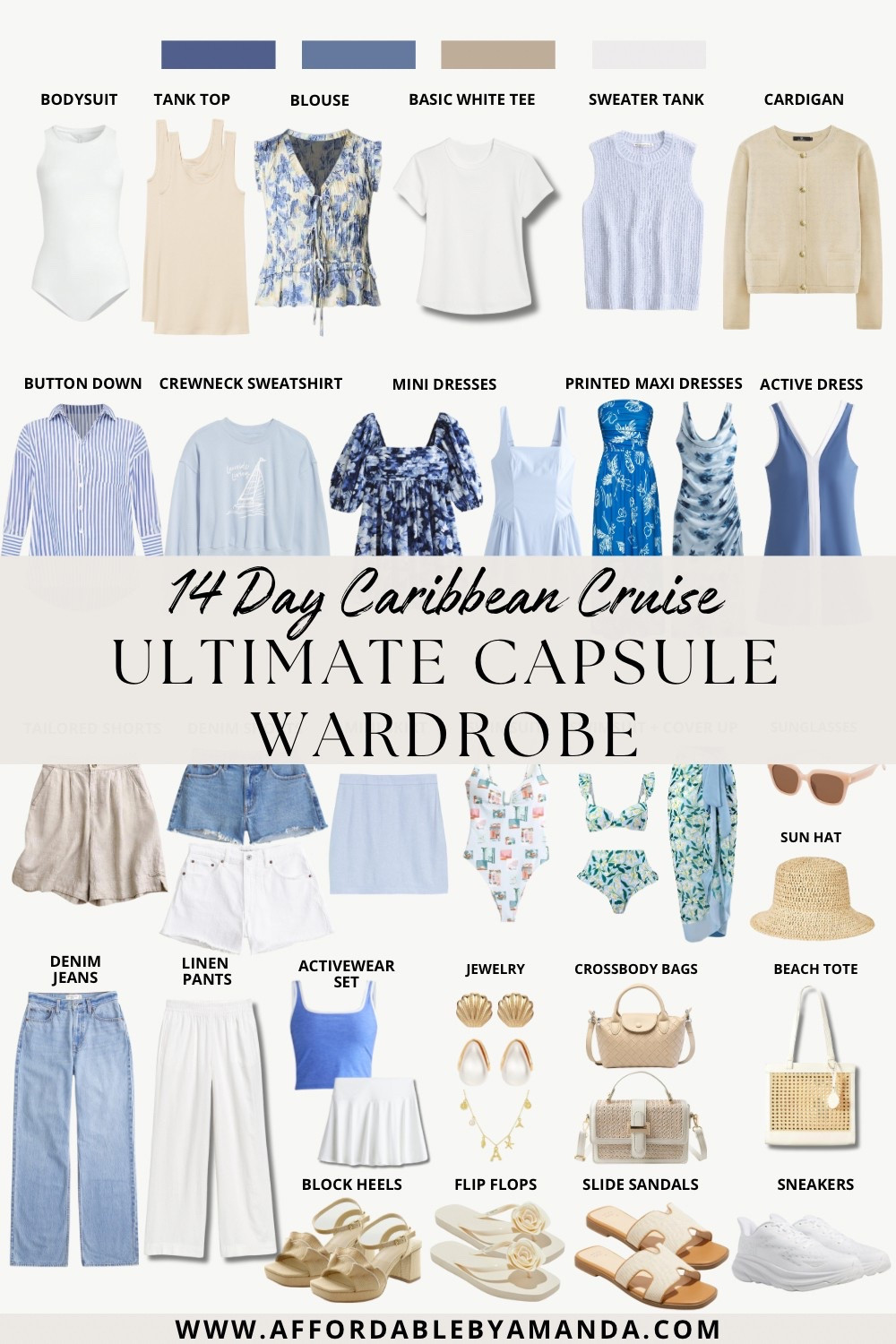 Cruise vacation capsule wardrobe 

#LTKShoeCrush #LTKSwim #LTKSeasonal