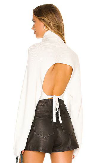 Yvette Sweater in White | Revolve Clothing (Global)
