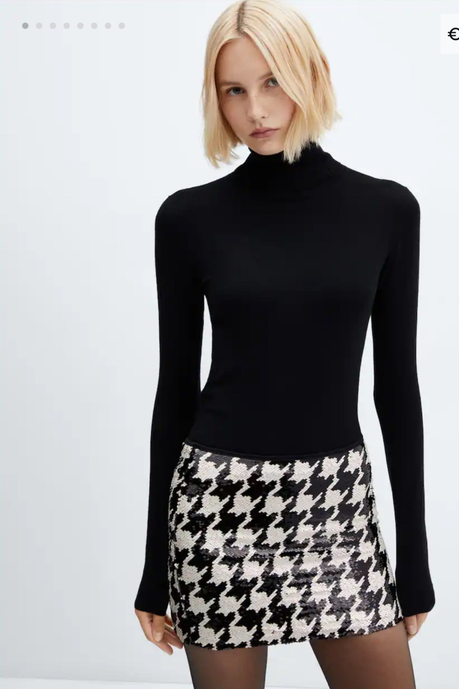 Pied de poule skirt 

#LTKparties #LTKeurope #LTKstyletip