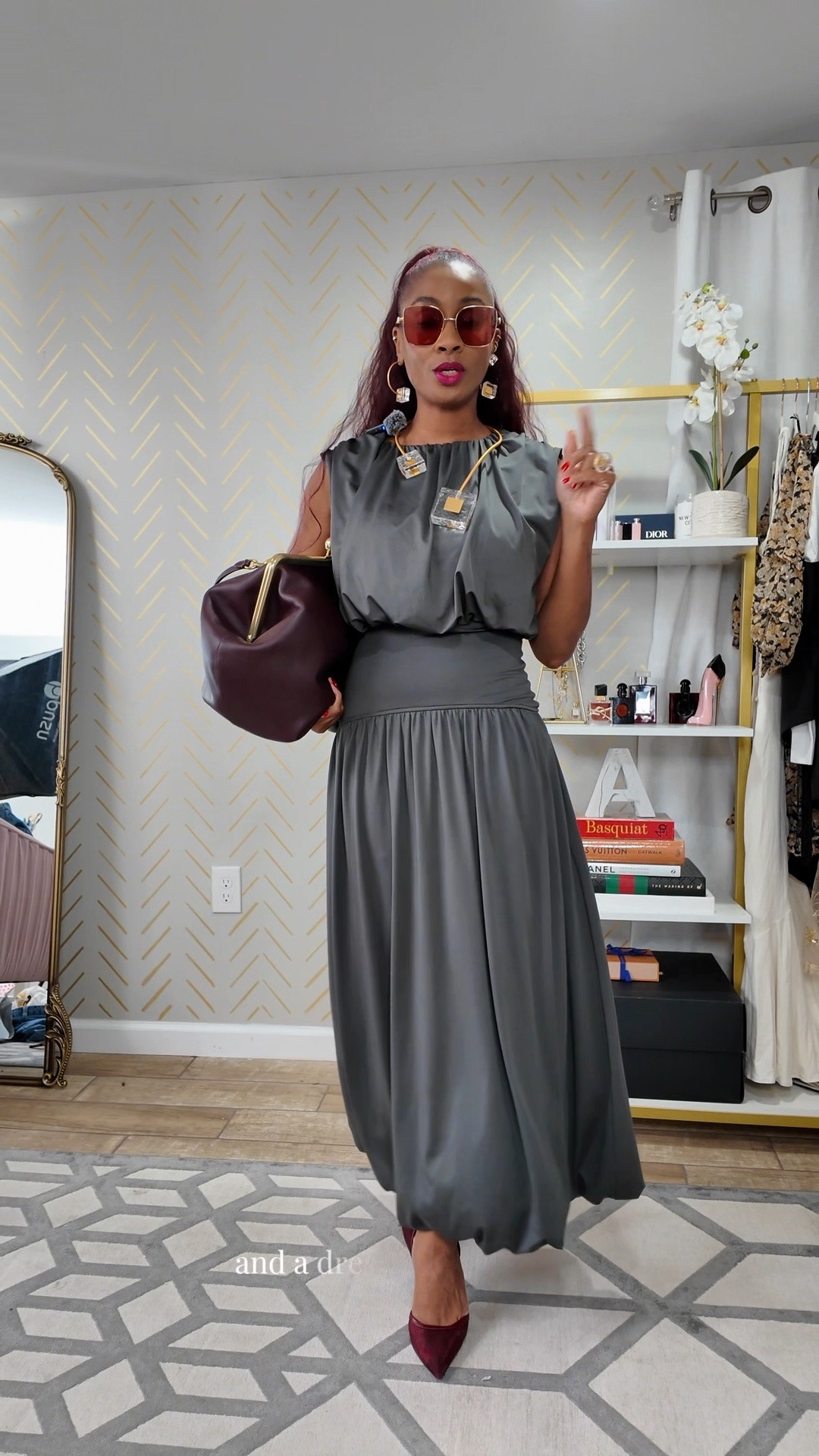 fall outfits women, date night outfit, fall wedding guest outfit, bubble hem, accessories by Shop Khoi

#LTKgrwm #LTKstorytime #LTKOver40