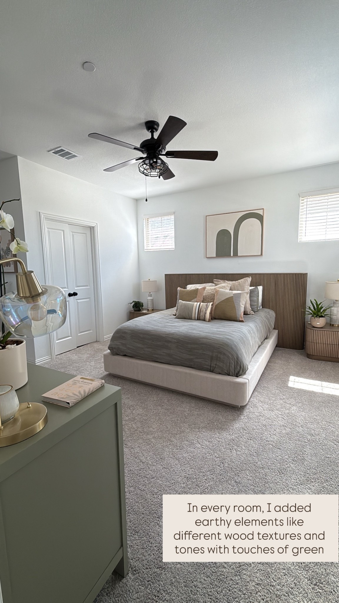 Green and cream abstract art

#LTKHome