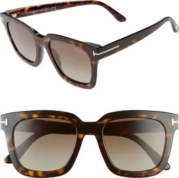 Sari 52mm Square Polarized Sunglasses | Nordstrom