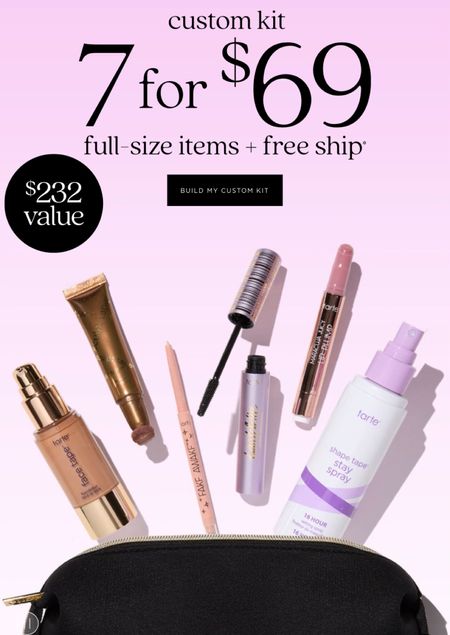 Best tarte sale of the year!!! 

7 full size products for $69 and free shipping!!  