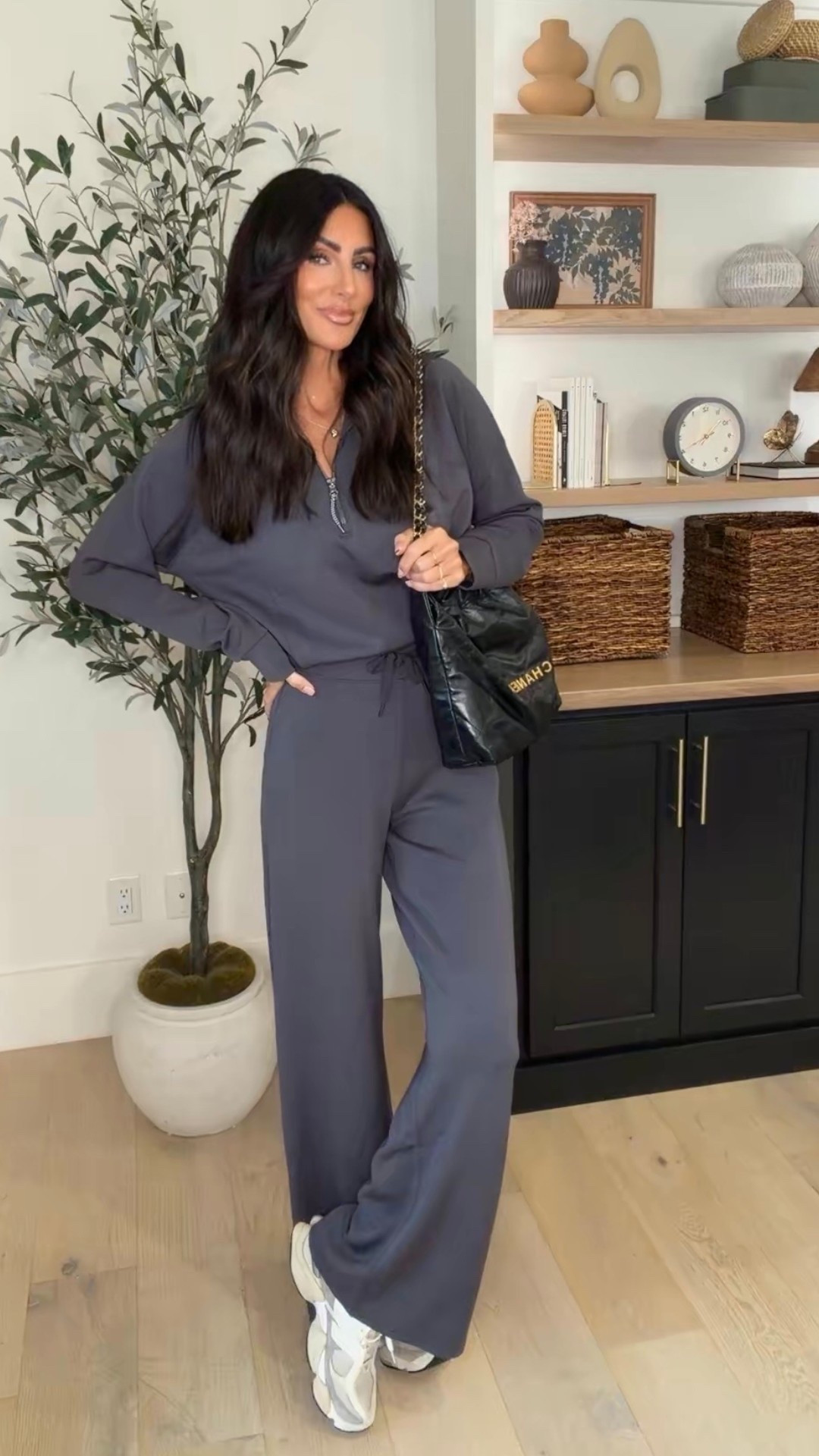 Outfit of the day | Spanx Air Essentials are so soft! Large top and small tall bottoms

#LTKootd #LTKgrwm #LTKOver40