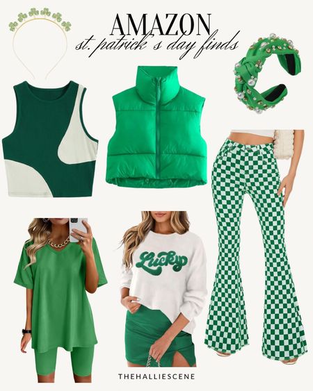 Amazon // st Patrick’s day // Saint Patrick’s day // st pattys // green // spring // outfit // accessories 

#LTKfindsunder100 #LTKfindsunder50 #LTKstyletip