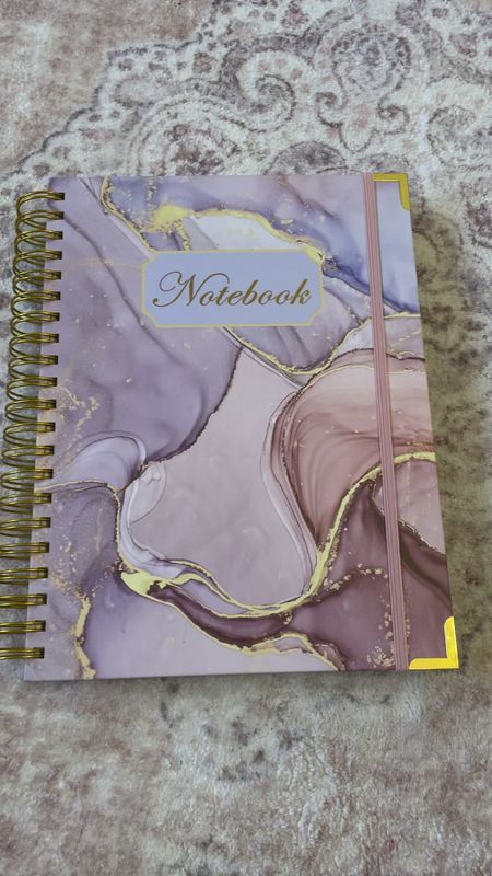The prettiest notebook! Five tabs, two pockets, comes with tabs and a ruler…love love this pretty journal!💜🩷

Office supplies
School supplies
Work
Gifts for her
Valentine’s Day
Stocking stuffers 
Mother’s Day



#LTKfindsunder50 #LTKover40 #LTKGiftGuide