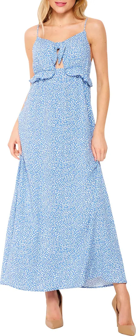 Ruffle Sleeveless Maxi Dress | Nordstrom Rack
