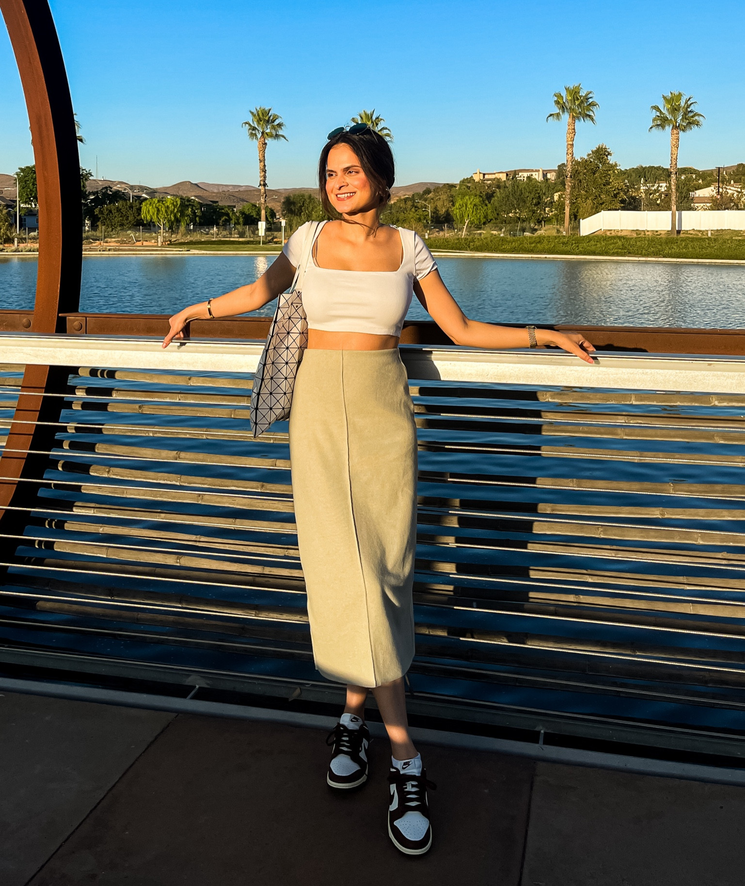 Top zara :
SHORT SLEEVE CROP TOP
Fitted stretch top with round neck and short sleeves.
Oyster White | 3641/321
Skirt Zara:
Soft midi skirt
Midi skirt made of soft touch fabric. High elastic waistband. Unfinished hem.
Sea green | 5039/436

#LTKSeasonal #LTKtravel #LTKstyletip