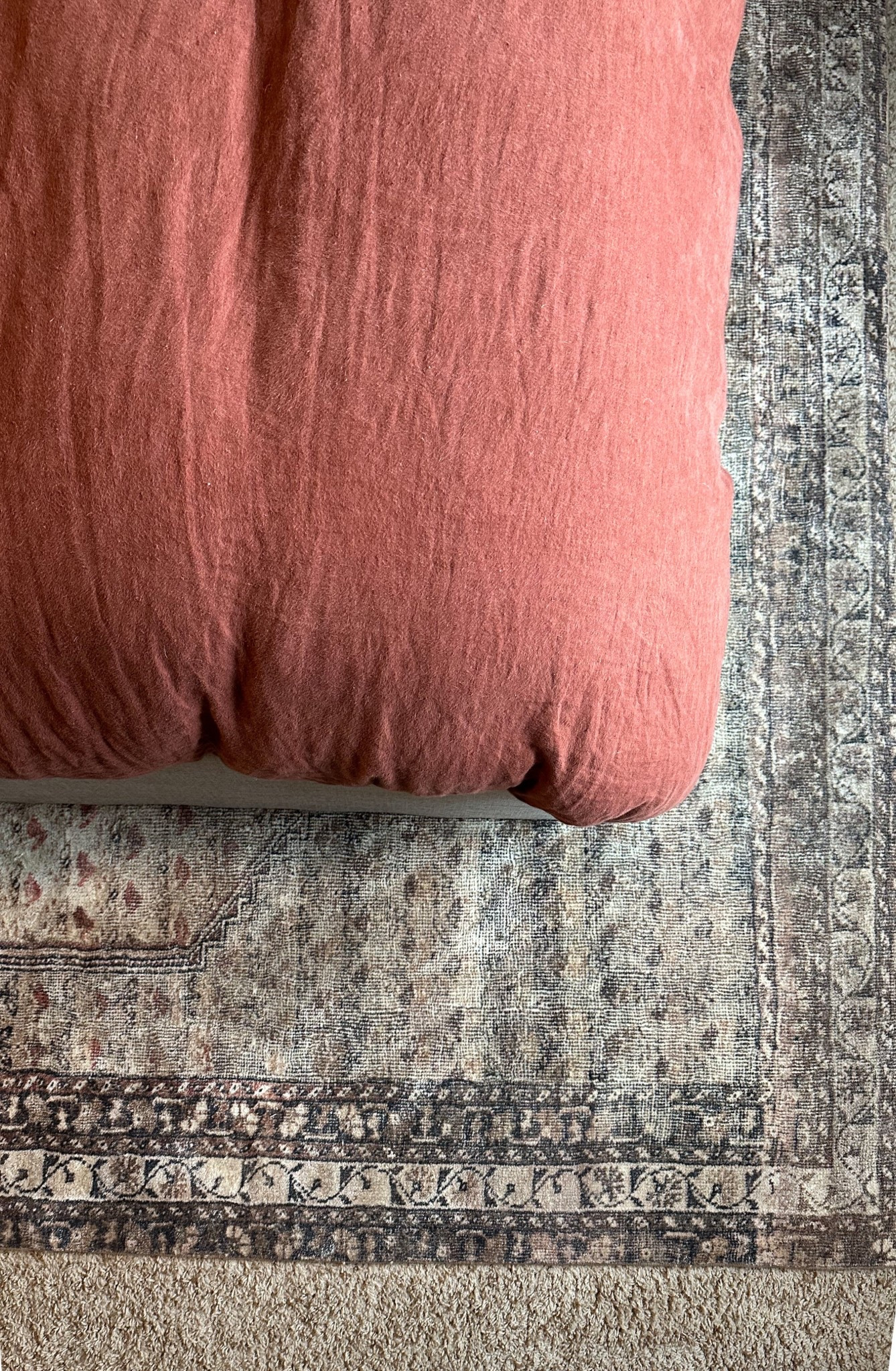 HEIDI CAILLIER X JOON LOLOI
Zinnia CloudPile™ Printed Rug 

Quince Bordeaux duvet 

#LTKHome