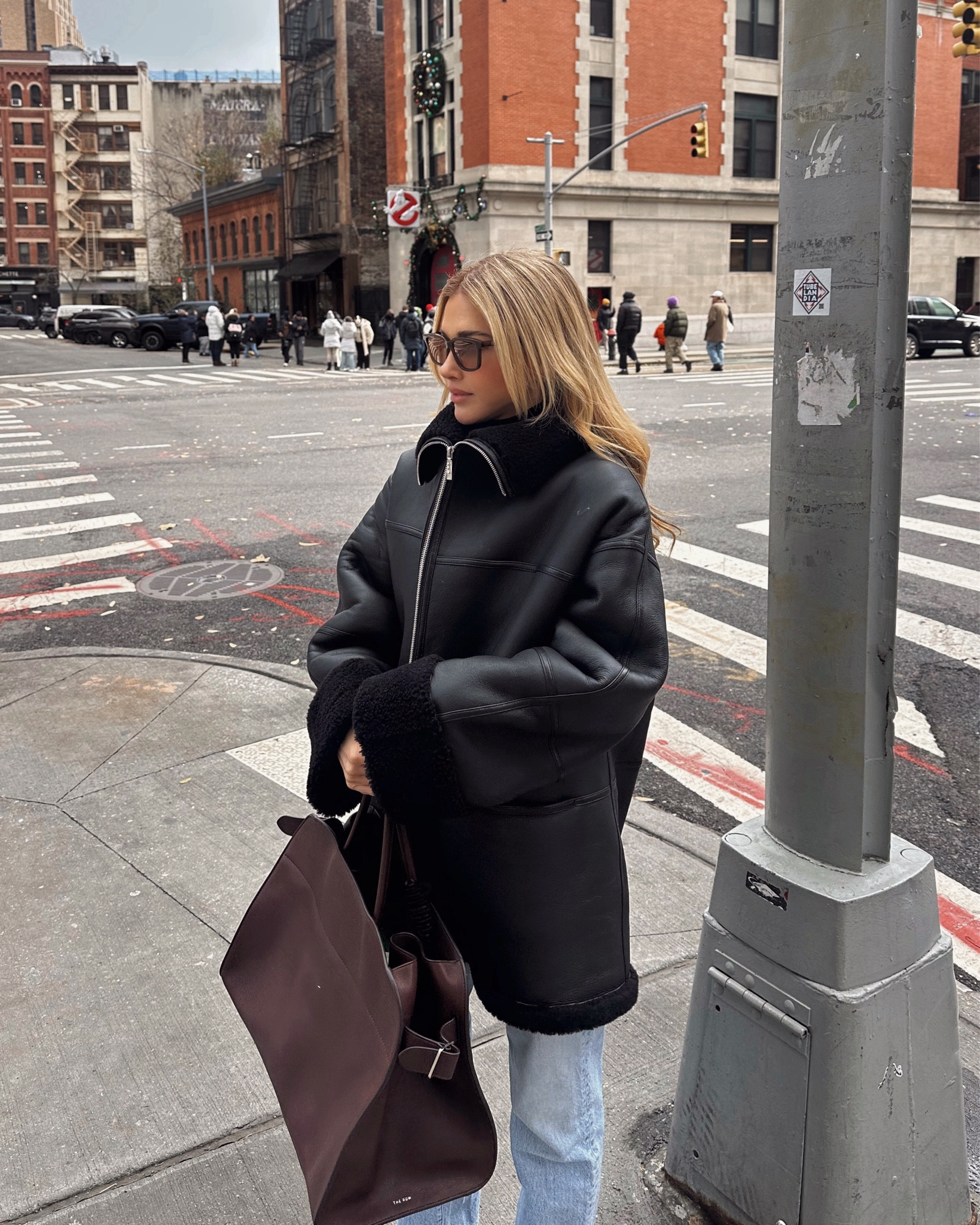 the coziest winter leather ❄️