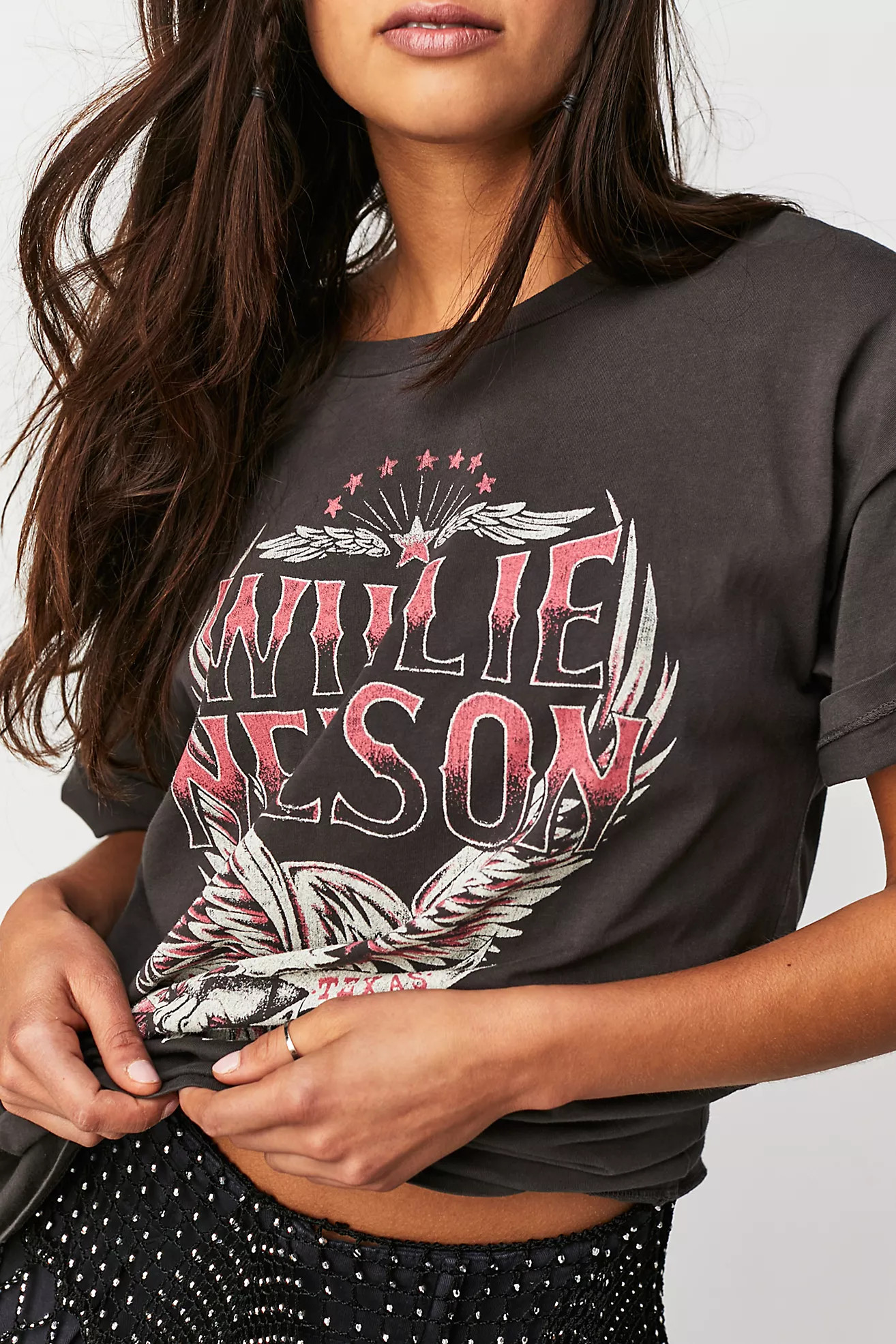 Willie Nelson Eagle Merch Tee | Free People (Global - UK&FR Excluded)