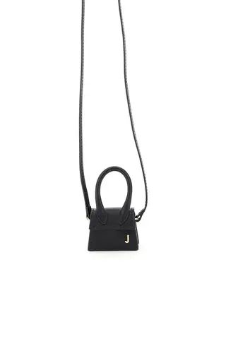 JACQUEMUS LE PETIT CHIQUITO MICRO BAG OS Black Leather | Residenza725 US