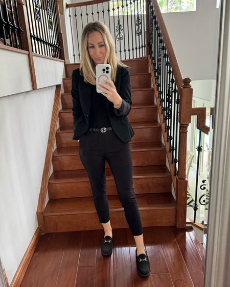 #workwear #over40style #summerworkwear 

Black pants and a jacket will always be my go to power suit when I want to feel polished and professional 

#frankandeileen
#vintagegucci
#workwear

#LTKWorkwear #LTKOver40 #LTKStyleTip