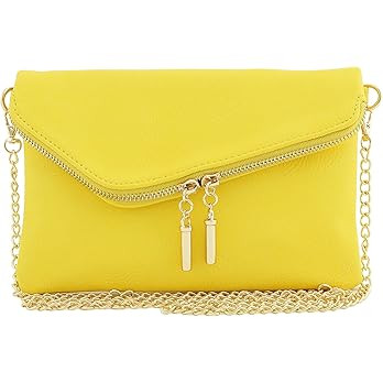 Envelope Wristlet Clutch Crossbody Bag with Chain Strap | Amazon (US)