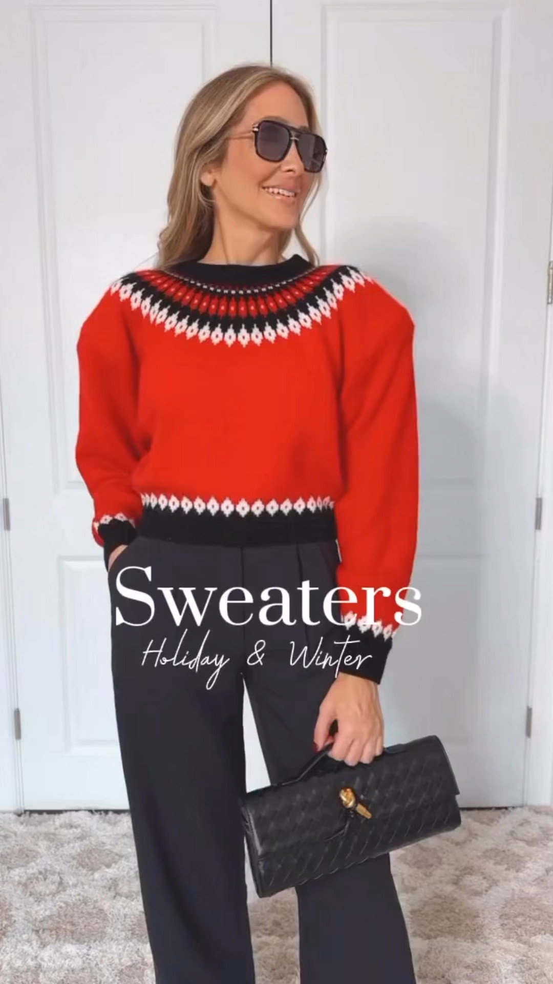 Beautiful winter / holiday sweaters that I am loving. Definitely taking them to my Switzerland trip with me. 
They run tts, wearing a size small on all
Of them. 




#LTKSeasonal #LTKStyleTip #LTKHoliday