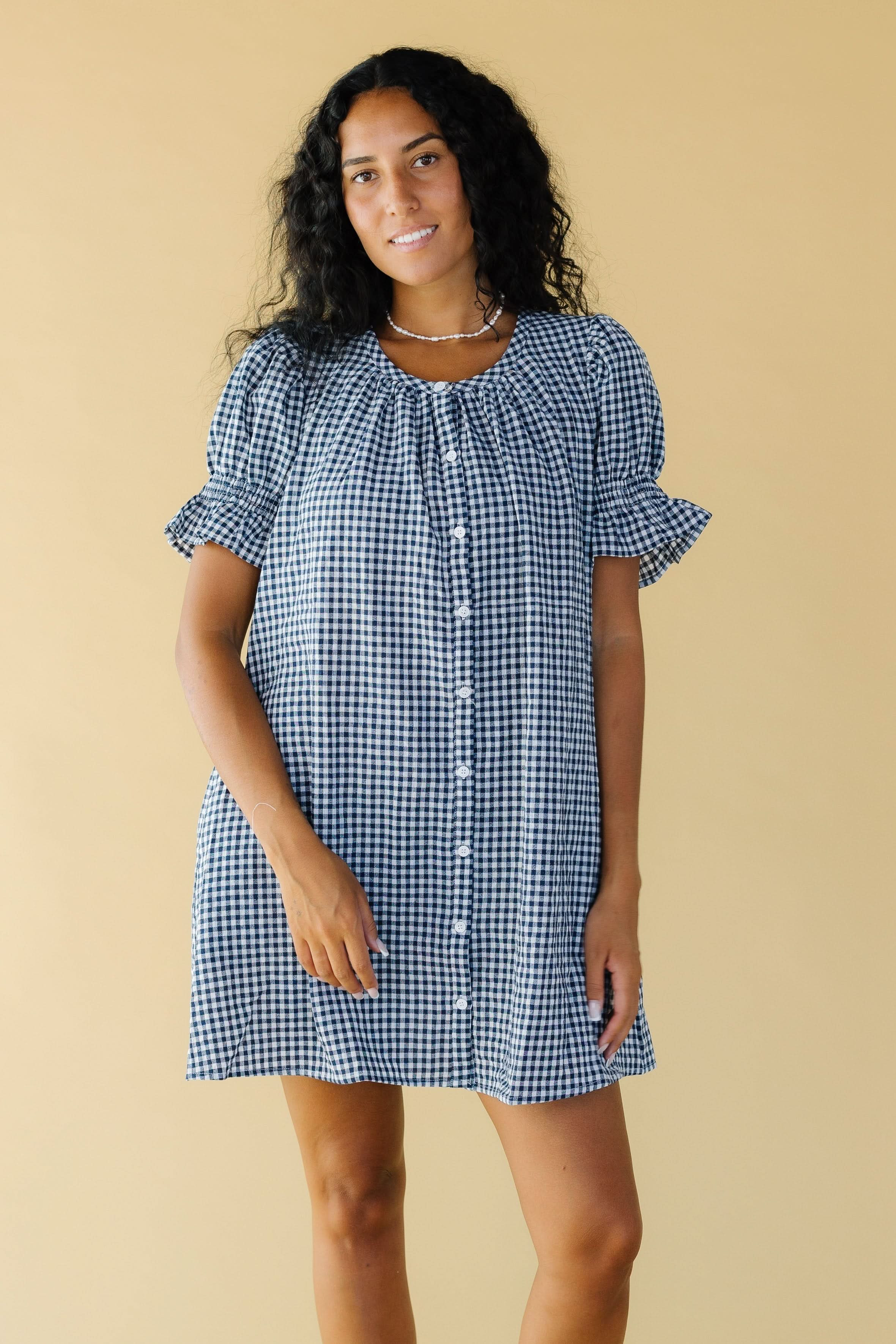 Modest Life of The Party Gingham Dress | Called To Surf