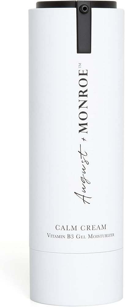 August+Monroe Calm Cream, Vitamin B3 Gel, Daily Face Moisturizer, Vegan, with Hyaluronic Acid, Ni... | Amazon (US)