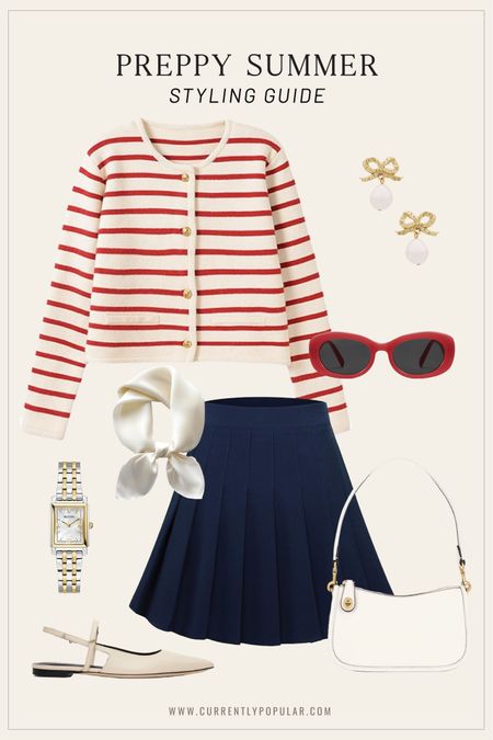 Preppy Summer Outfit / Summer Outfit Inspo

#LTKStyleTip #LTKFindsUnder100 #LTKSeasonal