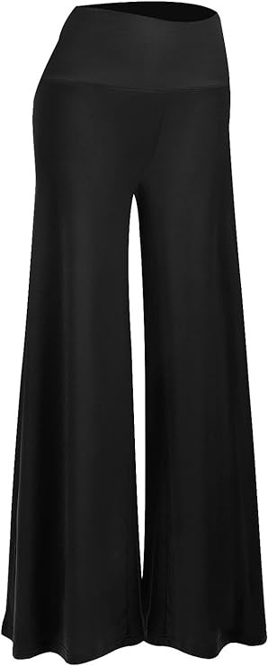 Arolina Women's Stretchy Wide Leg Palazzo Lounge Pants Casual Comfy High Waist Palazzo Pants | Amazon (US)