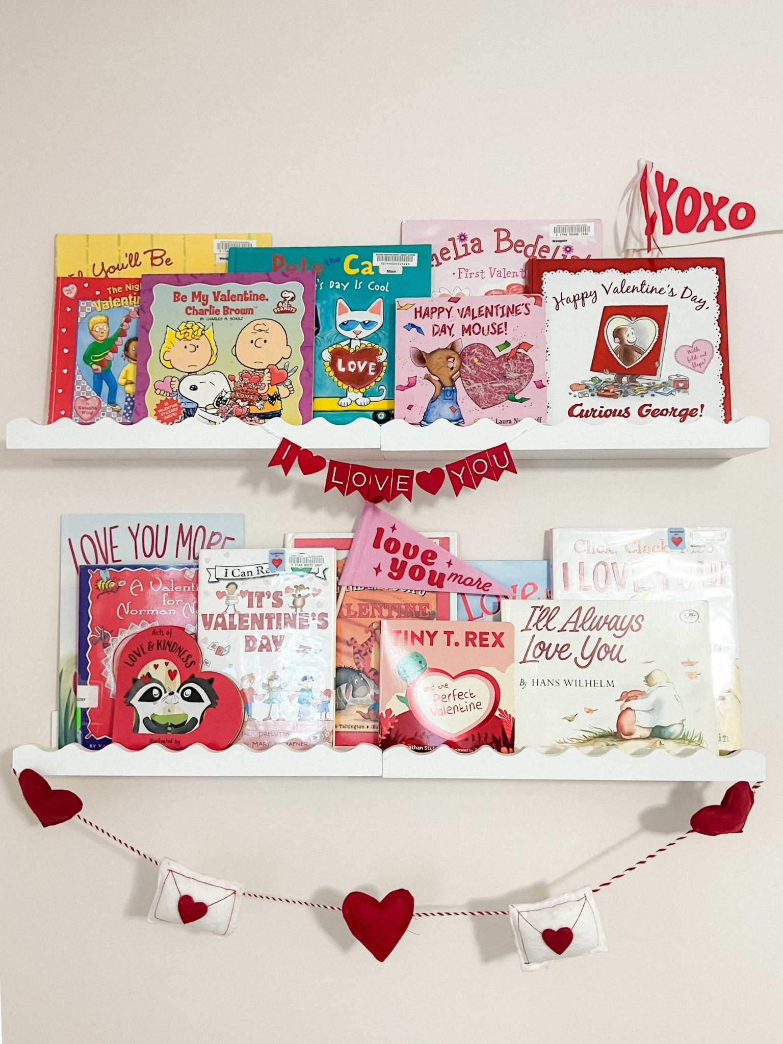 Add some extra love to your little one’s room with this adorable Valentine’s Day-themed bookshelf! Perfect for cozy reads and creating sweet memories this season. 

#ValentinesDay #KidsBooks #HomeDecor

#LTKSeasonal #LTKKids