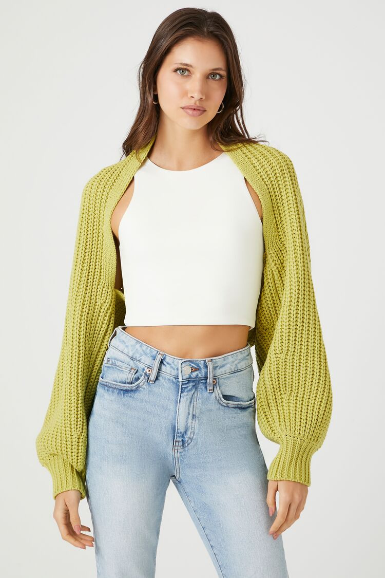 Batwing Open-Front Cardigan Sweater | Forever 21