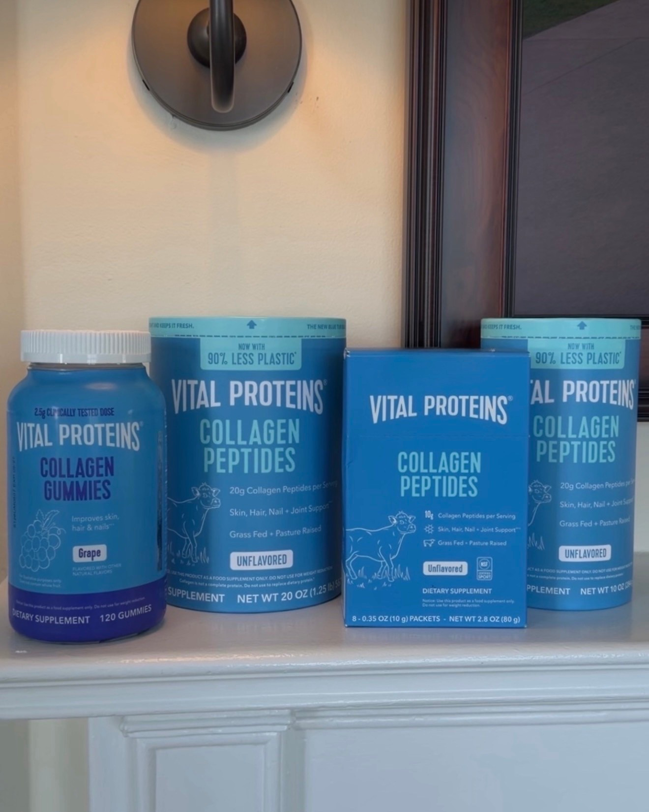#ad my collagen lineup! my favorite way to get in extra collagen... i love mixing it into my coffee to support healthy skin, hair, joints, and nails** 💪🤍#TargetPartner #target #stayvital #VitalPartner  **These statements have not been evaluated by the Food and Drug Administration. This product is not intended to diagnose, treat, cure, or prevent any disease.