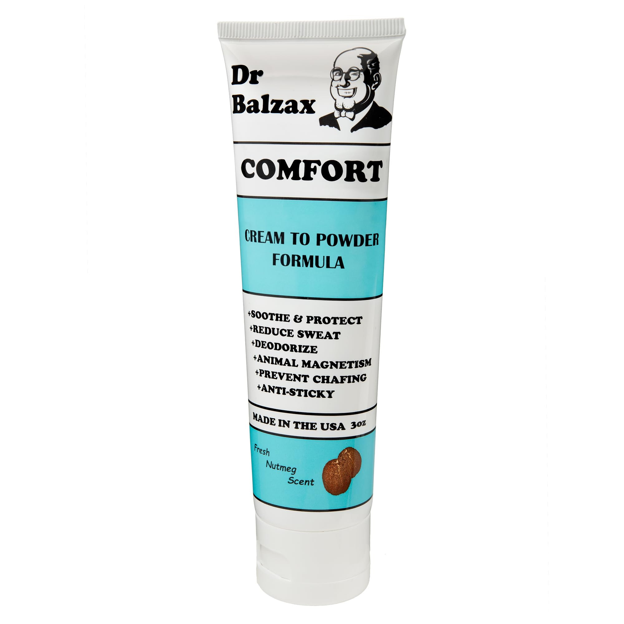 Dr. Balzax Comfort Anti-Chafing Cream, Odor Control, Aluminum-Free, Talc-Free, Sweat Defense. Pre... | Amazon (US)