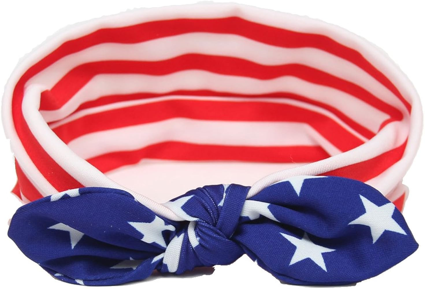 Baby Girl Elastic Headbands Turban Knot Bow knot Rabbit Ears Bow Headwraps JA36 | Amazon (US)