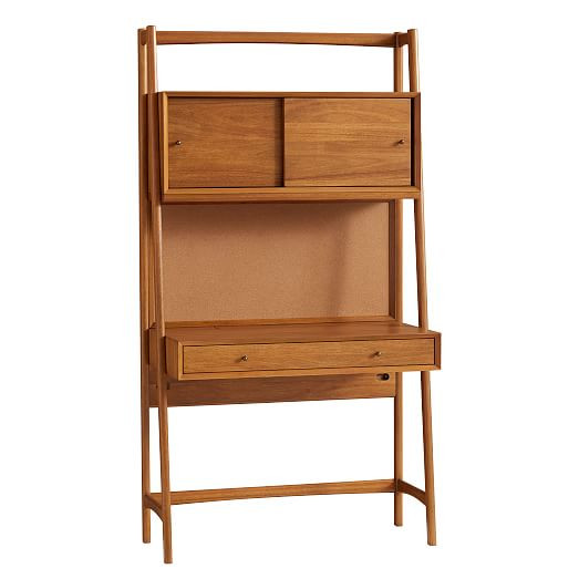 Mid-Century Smart Wall Desk | West Elm (US)