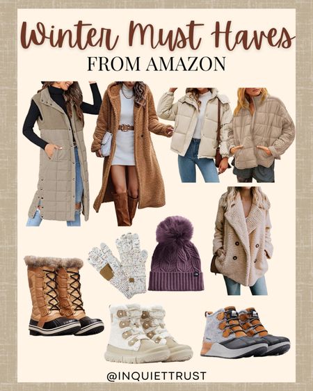 Fashion must-haves for winter!

#amazonfinds #winterfashion #capsulewardrobe #winterstyle 

#LTKSeasonal #LTKstyletip