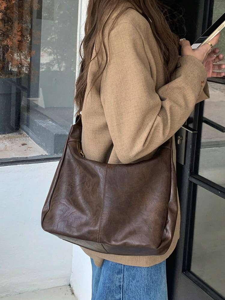 Brown Vintage Bag | SHEIN