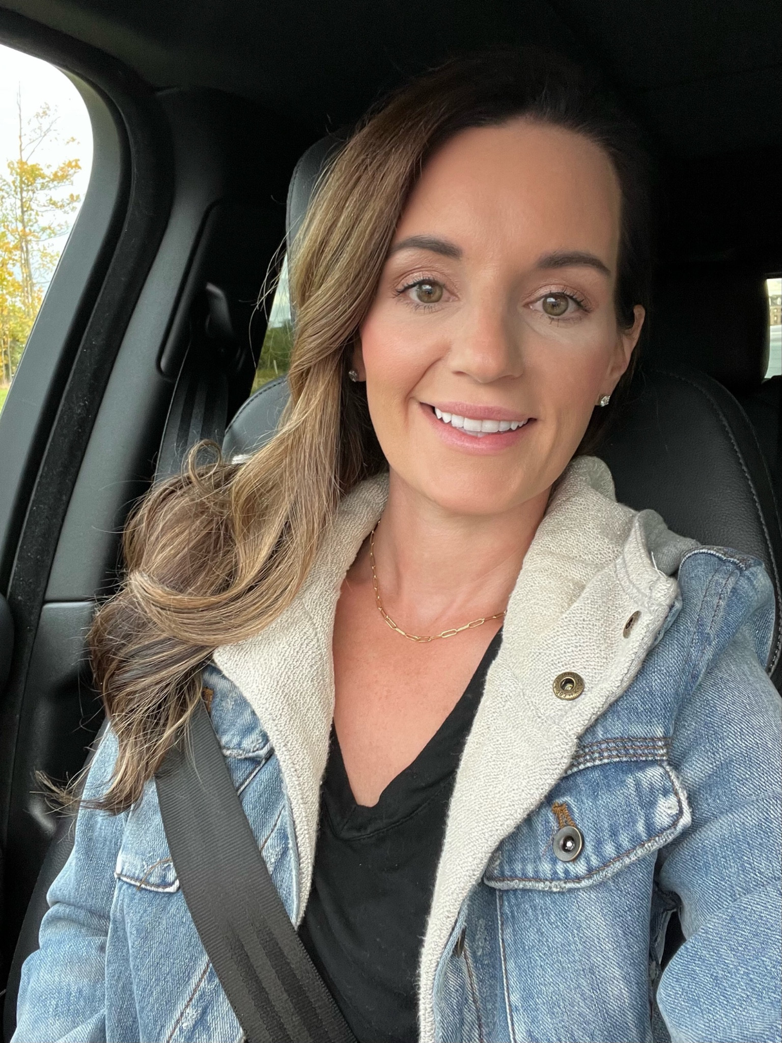 Denim hooded jacket 
Mine is 5 years old but saw amazon had a few cute similar options 


#LTKeurope #LTKtravel #LTKfindsunder50