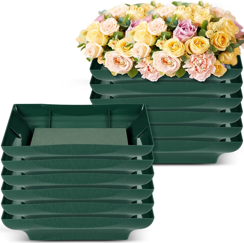 Sabary 12 Pack Large Size 8.5 x 6.7 Inch Floral Foam Bowl Floral Arrangements Supplies Floral Foa... | Amazon (US)