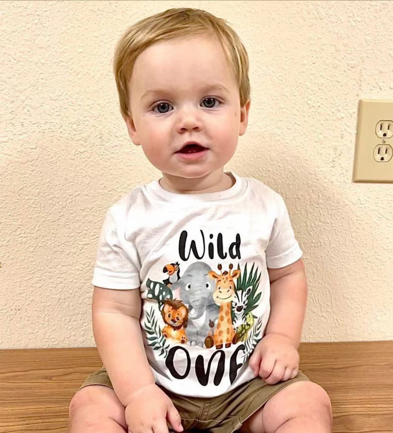 Wild One Birthday Boy, Wild One Party, Zoo Shirt, Safari Shirt, 1st Birthday, Wild One Party, Wil... | Etsy (US)