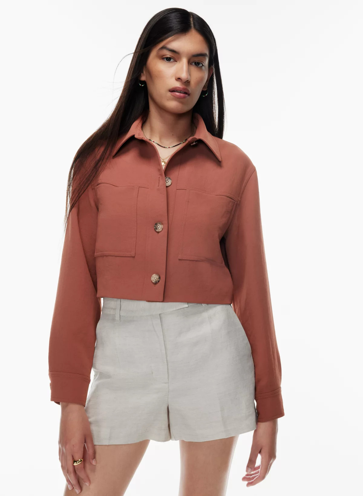 LITTLE CROPPED JACKET | Aritzia