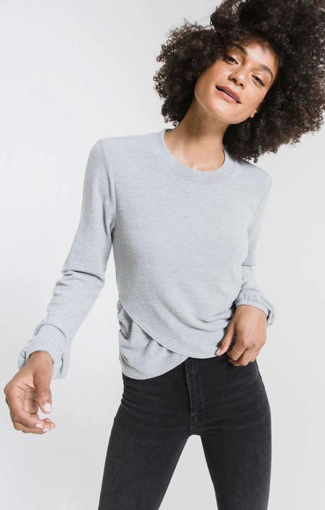 The Soft Spun Ruched Long Sleeve Top | Z Supply