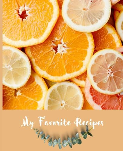 Recipe Notebook/ My Favorite Recipes: Recipe Book to Write in Your Own Recipes/ Blank Recipe Jour... | Amazon (US)